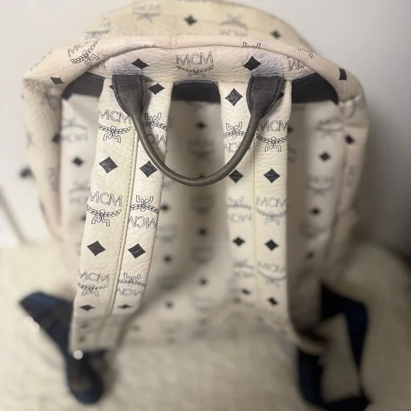 Authentic MCM Studded Backpack - Picture 3 of 14